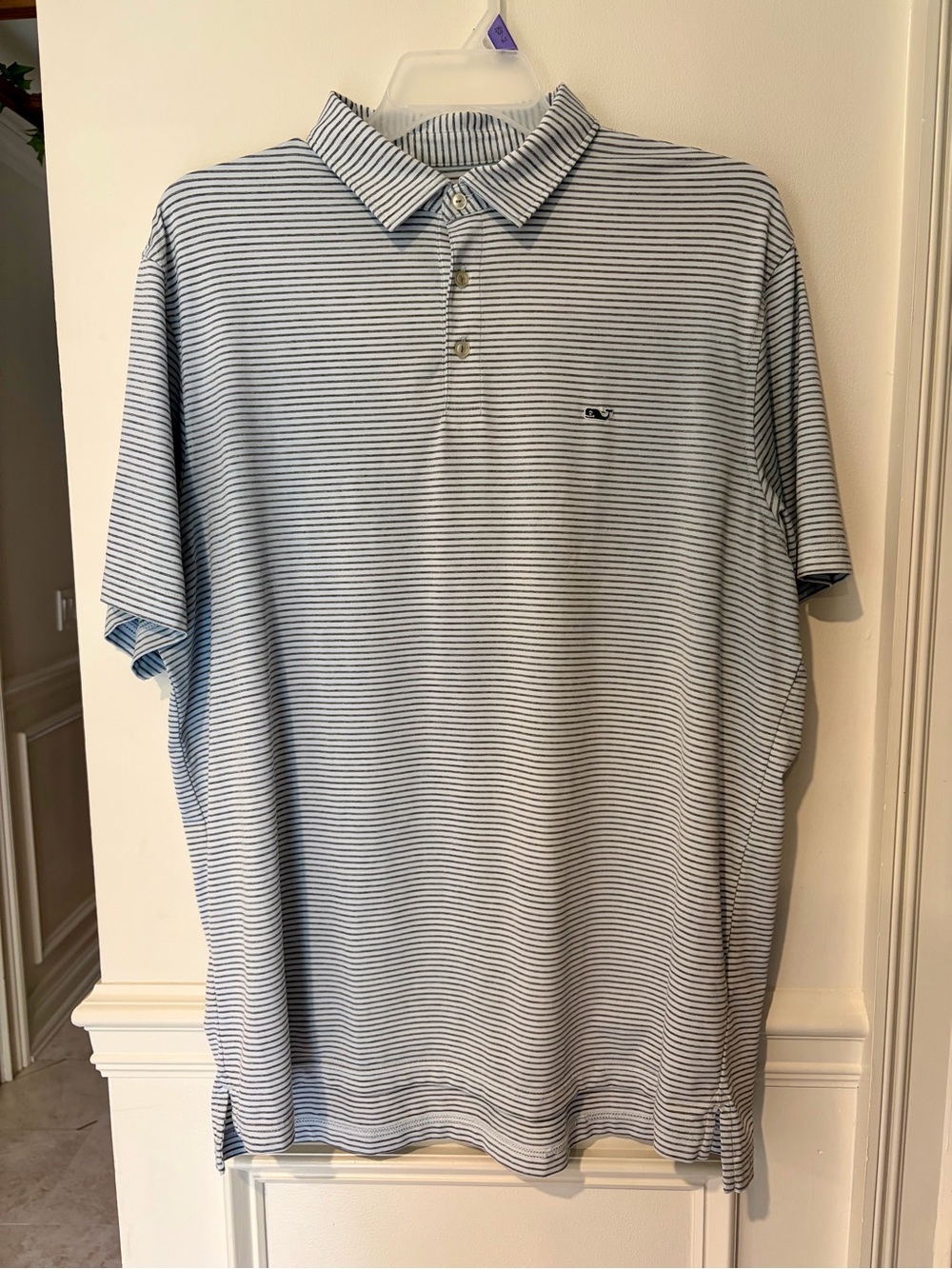 Vineyard Vines On The Go Sailor Polo Striped Performance Polo Shirt Men’s XL